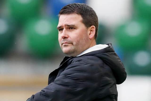 Linfield manager David Healy. Pic by PressEye Ltd.