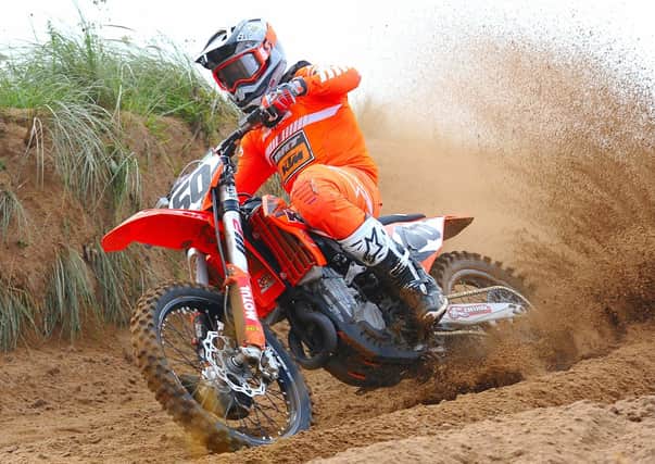 Martin Barr won the MX1 Pro class at Fat Cats on the BRT/KTM.