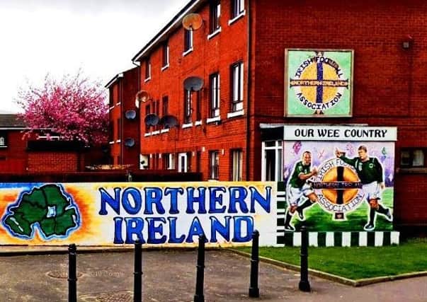 This unionist stresses a roadmap should be drawn up for ‘our wee country’ (mural from Google Streetview, Sandy Row, Belfast)