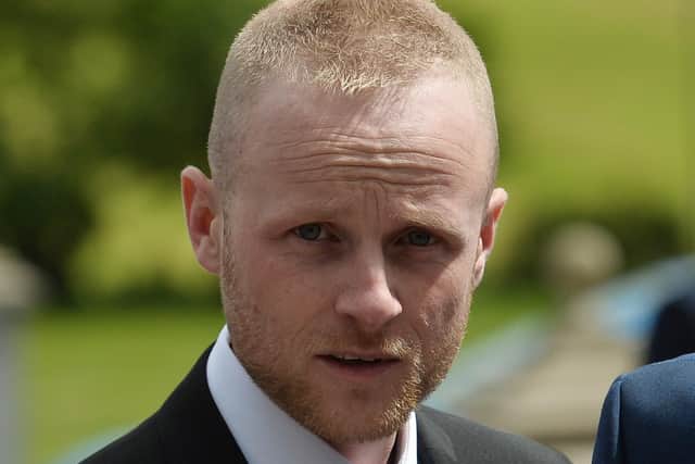 Jamie Bryson challenged Stephen Nolan over his approach.
Pic Colm Lenaghan/Pacemaker