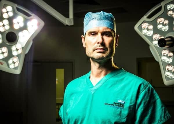 Surgeon Andrew Carrothers comes from Brookeborough in Co Fermanagh