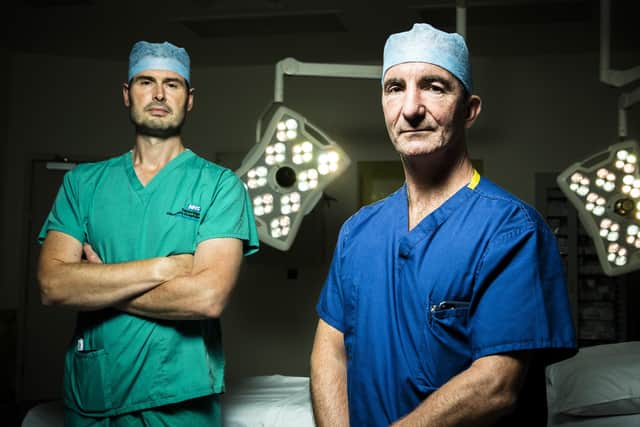 Andrew features in the series with David Jenkins from Royal Papworth Hospital