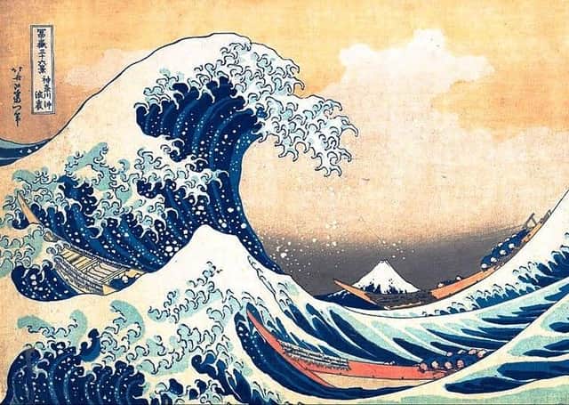 The iconic 'tsunami' image, The Great Wave off Kanagawa by Katsushika Hokusai; this doctor writes that a great wave of pain is heading our direction as a result of our Covid policies