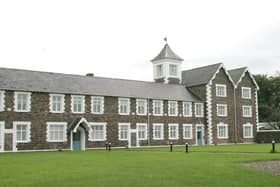 The old Workhouse in Limavady. LV42-728MML