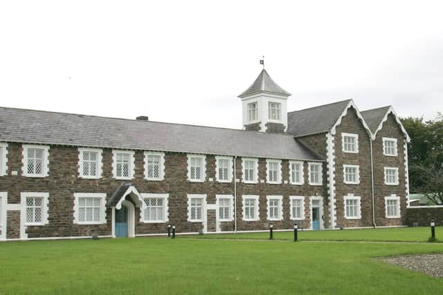 The old Workhouse in Limavady. LV42-728MML