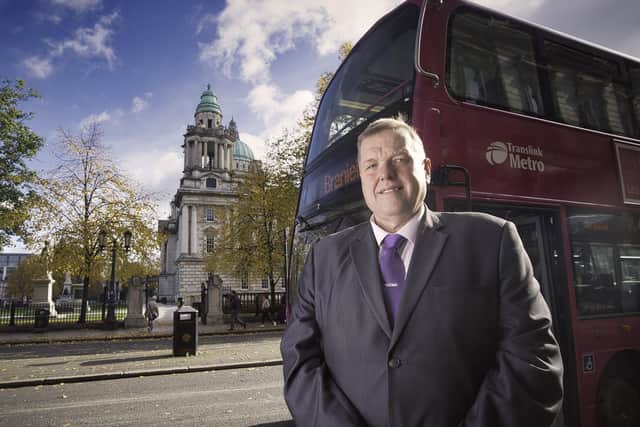 Brian Montgomery, Metro Systems & Performance manager, who has been awarded the British Empire Medal (BEM) for services to Public Transport in Northern Ireland during Covid-19 in the Queen's Birthday Honours List.