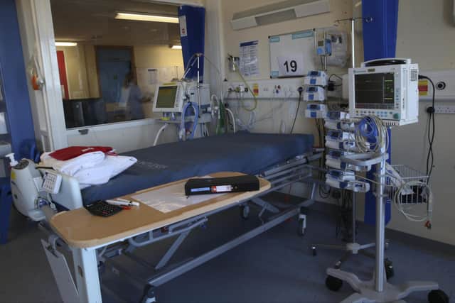 As of yesterday there were just 17 free intensive care beds across Northern Ireland