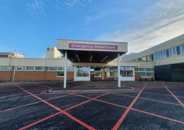 Craigavon Area Hospital is one of four hospitals over capacity