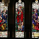 Stained glass windows inside the 1st Prsbyterian Church, Ballymacarrett; this Presbyterian figure is speaking up in defence of religious school governors following a highly-critical report from Ulster University, which complained of governors being chosen "on the basis of their affiliation with a church rather than their capacity to deliver an effective system of management"