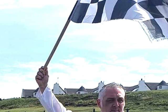 Derek Steele raised funds for the NW200 Supporters’ Club by organising star cooking videos