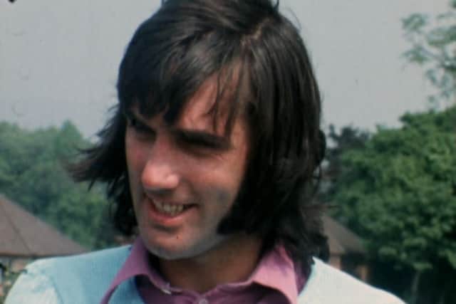 George Best on Scene Around Six - 1971  - (C) BBC - Photographer: BBC