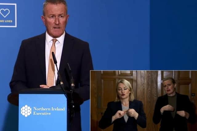 Finance Minister, Conor Murphy.