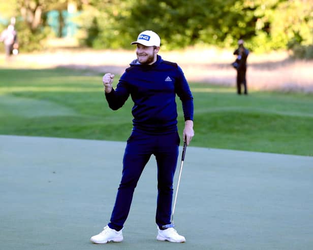 England's Tyrrell Hatton.