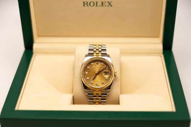 Rolex watch up for auction