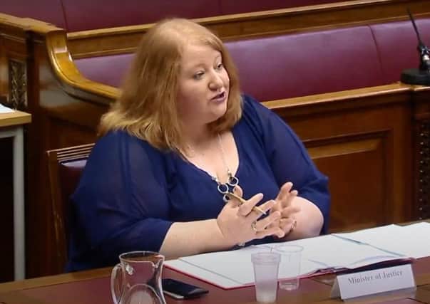 Justice Minister Naomi Long announced plans for increased protections for children