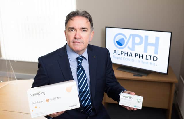 Kevin Sweeney, Director, Alpha PH which has just launched the first rapid swab test for Covid-19