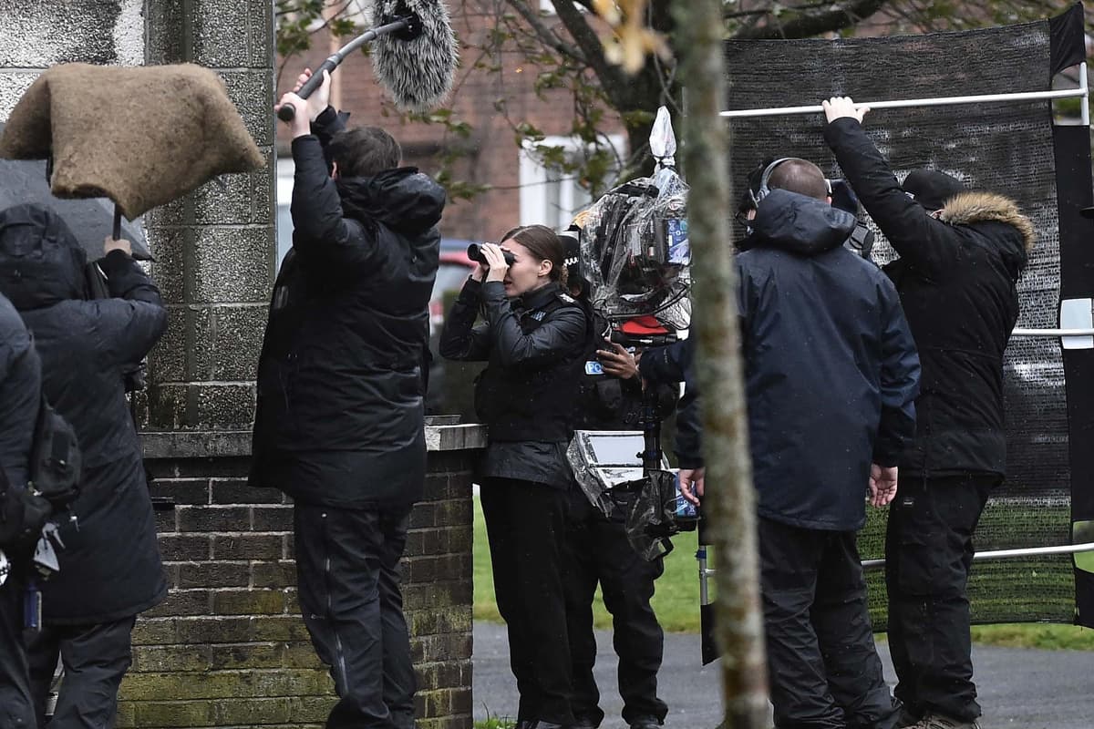 Line of Duty still filming in Belfast - see 25 images of filming series