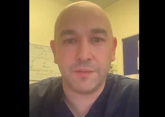 Respiratory Consultant Stephen Rowan.
