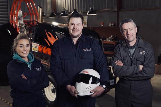 Tylor Cartin, Darren Bailey and Stephen Lennon. (C) BBC Northern Ireland - Photographer: N/A