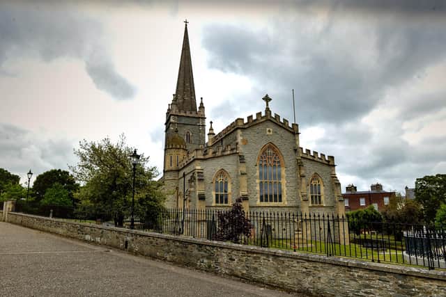 Plans for the enlargement of St Columb’s Cathedral in Londonderry were expected to get under way shortly, reported the News Letter this day in 1884.. Picture: George Sweeney/Derry Journal