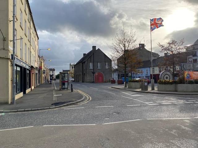 Pictured is the town of Rathfriland, Co Down. In October 1879 the News Letter reported that Messrs Norton and Co, proprietors of the George Hotel in Rathfriland, took legal recourse at Newry Quarter Sessions against Mr Patrick Doyle, a solicitor, of Banbridge to recover the sum of £6 15s 9d, alleged to be due to the hotel for the hire of a yard attached the hotel in connection with a recent election. Picture: Ruth Rodgers