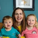 Ruth Maguire, Founder of Boobingit with her children