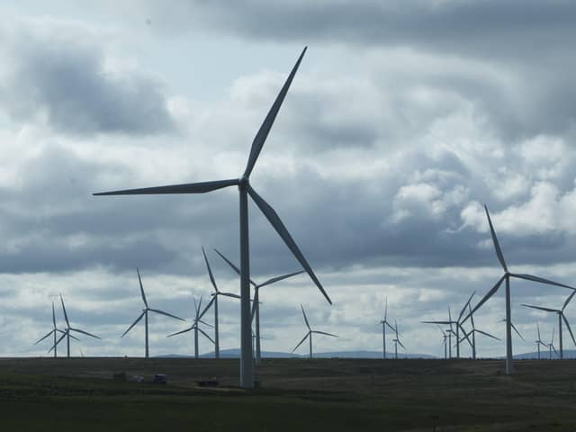 Wind turbines. File photo