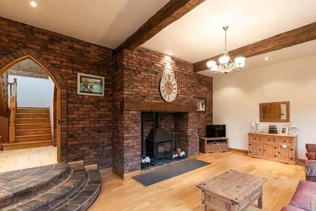 One of the property's three reception rooms