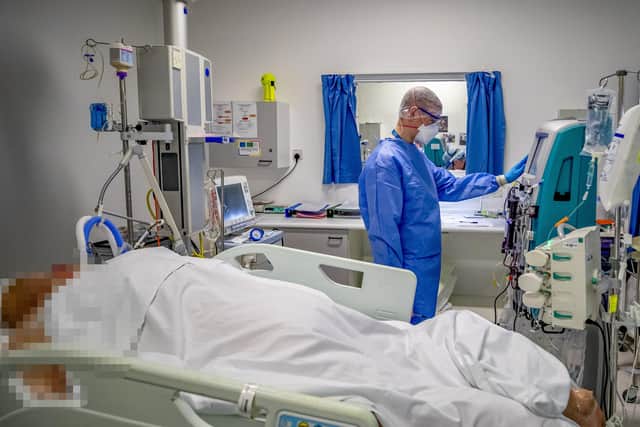 There are nine ICU beds left available in Northern Ireland.