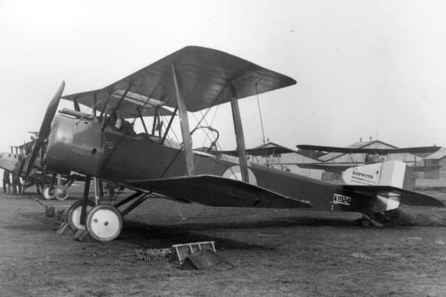 Sopwith 11⁄2 Strutter Similar to the Aircraft Flown by Captain Leslie Porter