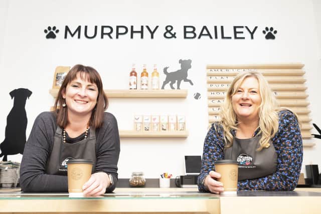 Business partners Karen Breene and Judith Scott who own Murphy and Bailey