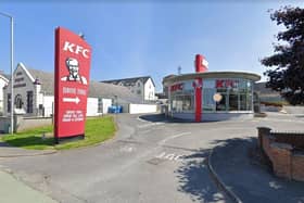 KFC Portadown. Photo courtesy of Google.