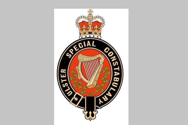 The Ulster Special Constabulary badge