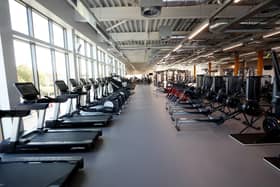 Gym facilities at the new leisure centre