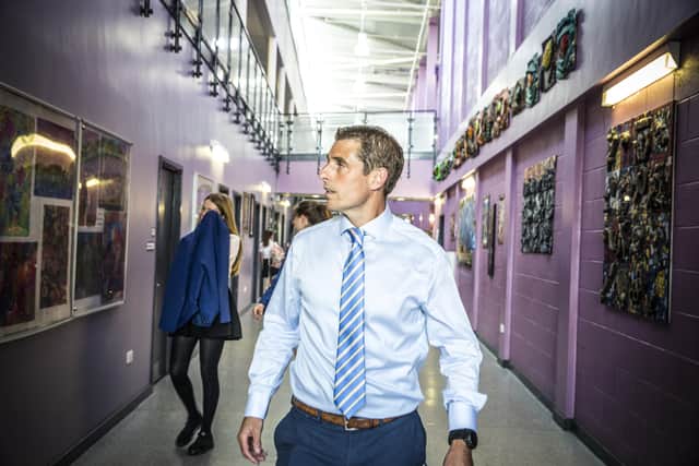 Popular headteacher Drew Povey is back for more camera action