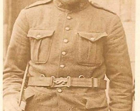 Sir Knight Thomas McCullough enlisted in the 24th Battalion Victoria Rifles of Canada
