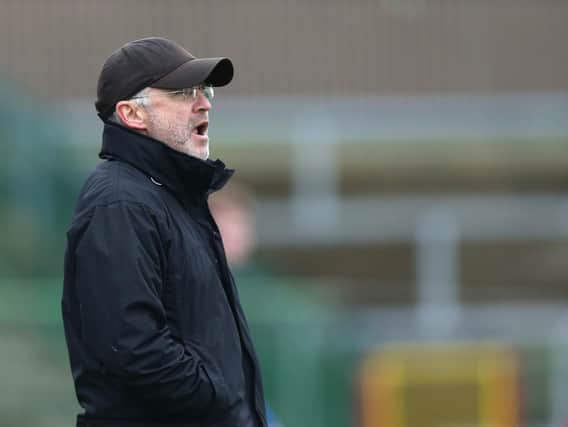 Glentoran Head Coach Mick McDermott