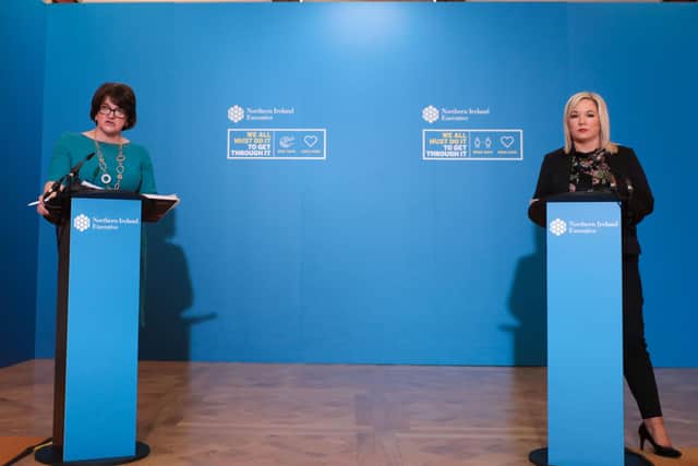 Arlene Foster and Michelle O’Neill agreed the regulations late on the night of October 16 – but MLAs will not get to vote on them until days before they expire
