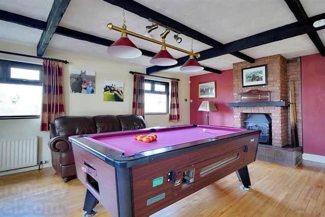 The games room