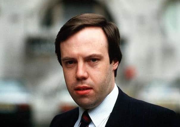 Nigel Dodds shortly after becoming Belfast's Lord Mayor in 1988