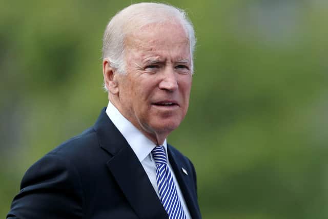 Former vice-president Joe Biden.