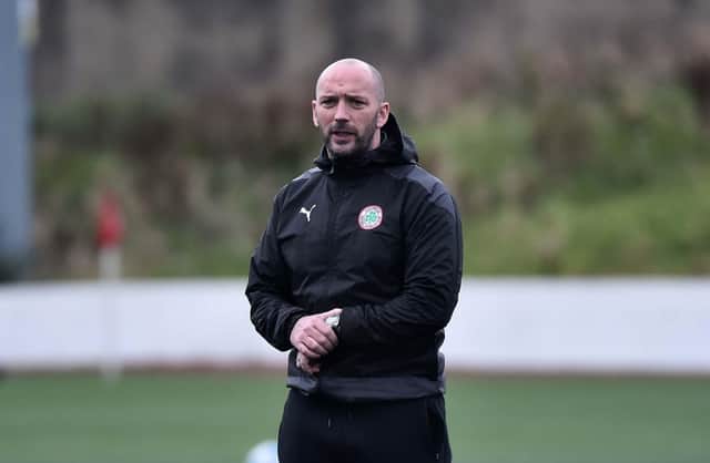 Cliftonville manager Paddy McLaughlin. Pic by Pacemaker.