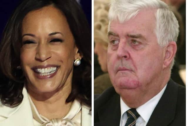 Vice-President elect Kamala Harris and Lord Kilclooney.