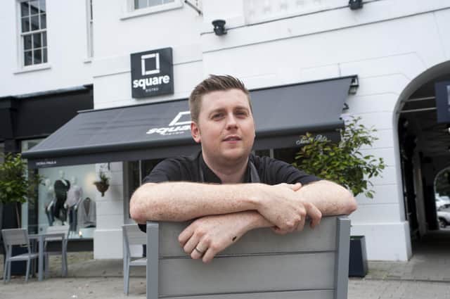 Stevie Higginson, chef and owner of Square Bistro in Lisburn
