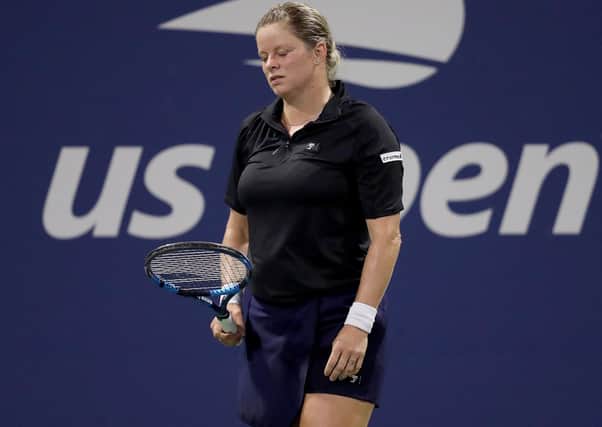 Kim Clijsters of Belgium. (Photo by Matthew Stockman/Getty Images).