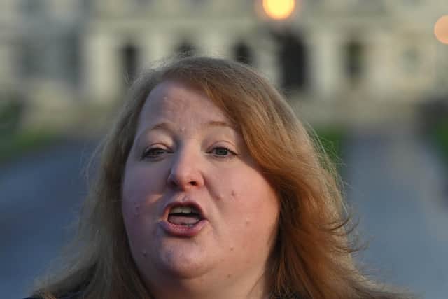 Alliance leader Naomi Long was said to have act as a go-between as relations between the DUP and Sinn Fein turned sour this week. Pic: Pacemaker