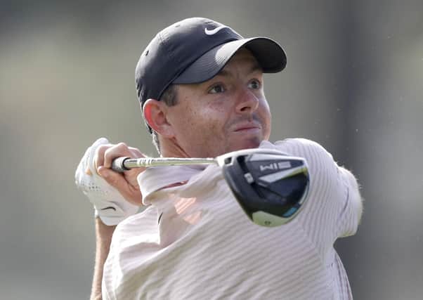 Northern Ireland’s Rory McIlroy on the final day of the Masters. Pic by AP.