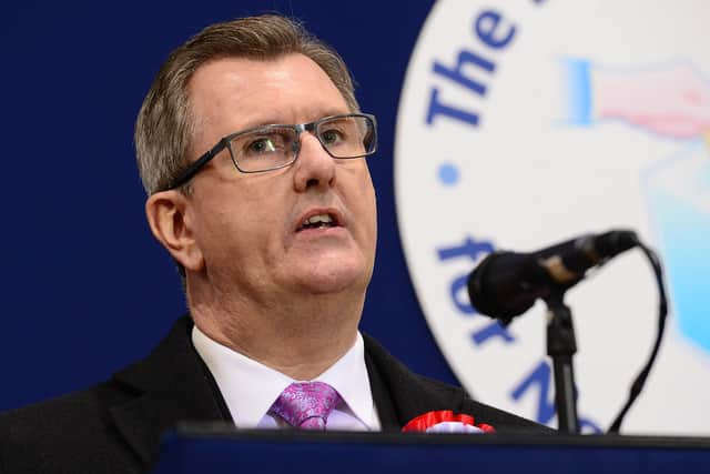 Sir Jeffrey Donaldson said repeated lockdowns are a 'path to poverty'
