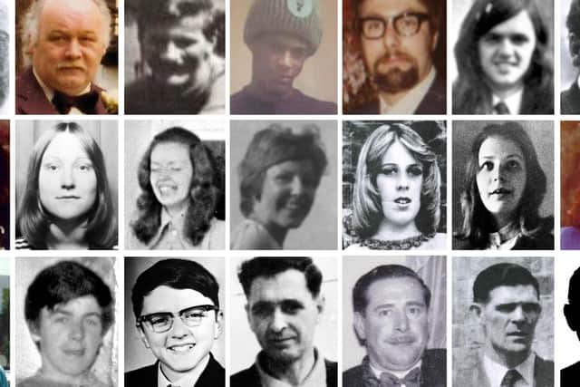 West Midlands Police the man had been arrested in connection with the murders of 21 people in the 1974 pub bombings in Birmingham.