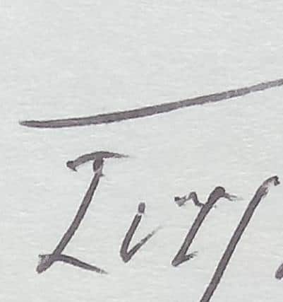 Ivy Lambert's Signature
